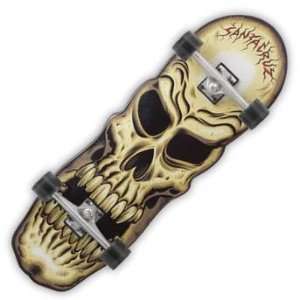 Santa Cruz Phillips Skull Cruzer Complete Skateboard (9.9 x 32 