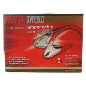   Trend MTP420 CCA 20 Foot Jumper Cables with Parrot Clamps, 500 AMP