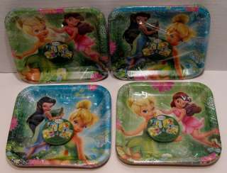  Fairies Tinker Bell Party 32 Dessert Plates Beverage Napkins Cups