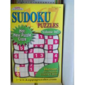  Sudoku Puzzles Vol 167 (Sudoku Puzzles, 167) Unknown 