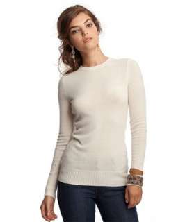 Hayden cream cashmere crewneck sweater  BLUEFLY up to 70% off 