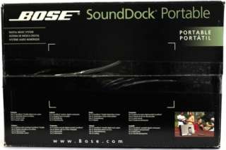 Bose SoundDock Portable Digital Music System GLOSS BLACK 017817417778 