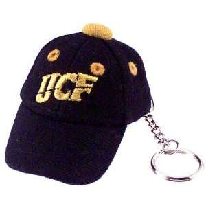  UCF Knights Black Baseball Cap Key Chain Sports 