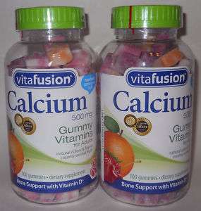 Vitafusion Calcium 500mg Gummy Vitamins for Adults  