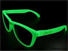 oakley frogskins trevor andrew glow dark sunglasses new v rare