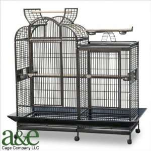  A&E Cage Co. PC 6928D Large Split Level House Bird Cage 