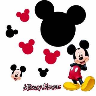 RoomMates RMK1506GM Mickey Mouse Chalkboard Peel & Stick Wall Decal