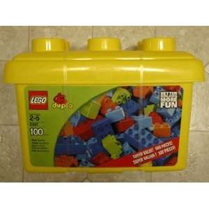  LEGO Duplo 5367 Better Building More Fun 100 pc Tub Toys 