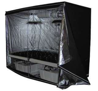 Hydroponic Grow Room Deluxe Complete, 4 x 8 x 7 tall  