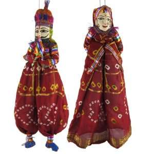  Birthday Gift Kids Puppet string Handmade in India Toys & Games