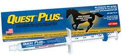Quest Plus Gel horse wormer 11.6 g OTC dewormer 6 ct  