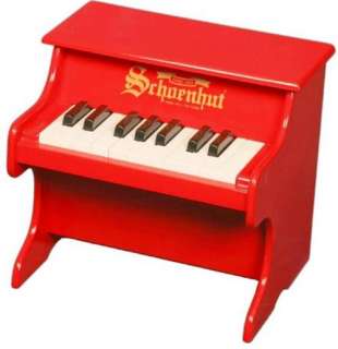 Schoenhut MY FIRST PIANO 18 Key RED Childrens 1822R  