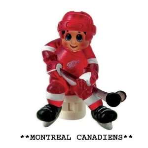 Pack of 5 NHL Montreal Canadiens Night Light Hockey Players  