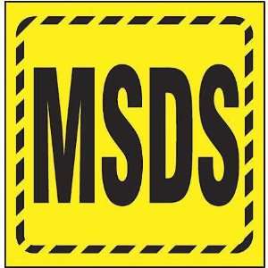  ACCUFORM PSP486 Wall Sign,Plastic,8x12 In,MSDS
