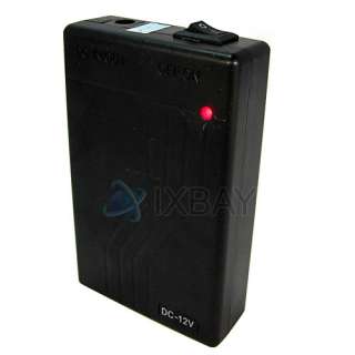 Portable 12V 1800mAh Rechargeable Battery Pack for Camera PDA