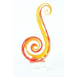 Special Mothers Day   Murano Art Glass Music Note Sculpture 0046 