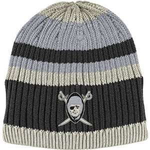   Raiders Throwback Logo NFL Cuffless Knit Hat