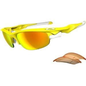 Oakley Fast Jacket Mens Polarized Sport Active Sunglasses w/ Free B&F 
