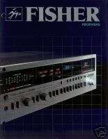 Fisher Studio Standard Stereo Receivers Brochure 1981  