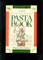 THE AUTHENTIC PASTA BOOK   Regional Italian Recipes 9780671682125 