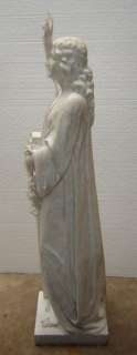 Antique Religious cementery marble statue # as/394  