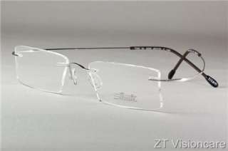 Silhouette Rimless Titan 7395 eyeglasses Frame Silver  