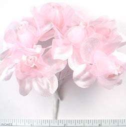 Pink Poly Tulle Roses Wedding Decorations Flowers  