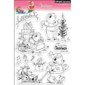  Penny Black Clear Stamps, Christmas Every Day   899339 