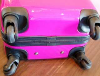 New Samsonite hardshell rolling 2pc. carryon luggage set Bubble gum 