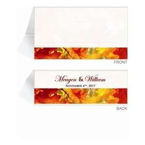 70 Personalized Place Cards   Autumn Morning Fresh: Office 
