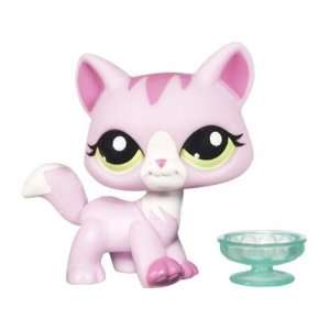  Littlest Pet Shop Get The Pets Single Figure Pink Cat 