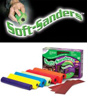 11 Soft Sanders Wet Dry Hand Sanding Block Kit 6 Pack  