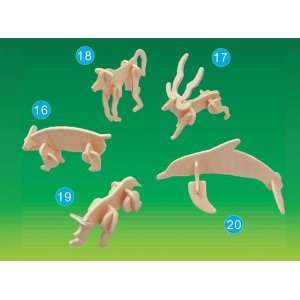    Puzzled   Mini 3D Puzzles   ANTELOPE (8 Pieces) Toys & Games