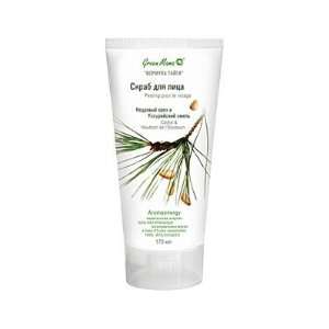  Face Scrub with Pine Nuts and Ussuri Hops 170 ml (Green 