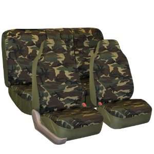 FH FB109112 Camouflage Car Seat Covers, Airbag compatible 