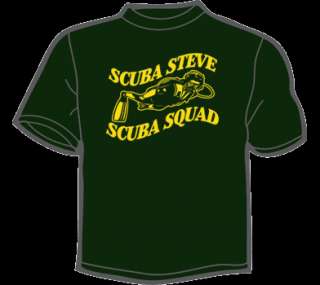 SCUBA STEVE SQUAD T Shirt WOMEN funny vintage big daddy  