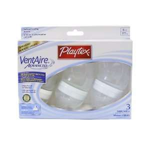  Playtex Baby VentAire ADVANCED Wide Bottle 6 OZ   3 Pack 