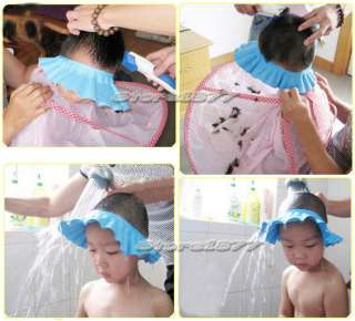 Baby Shampoo Hat keep Water shower Hair Cut cap z14  