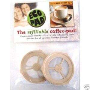   REUSABLE REFILLABLE FILTER 4 SENSEO SINGLE SERVE COFFEE MACHINE PODS