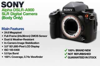 Sony Alpha DSLR A900 SLR Digital Camera (Body Only) SLR, Professional 