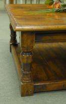 ft English Rustic Coffee Table Cherry Wood Tables  