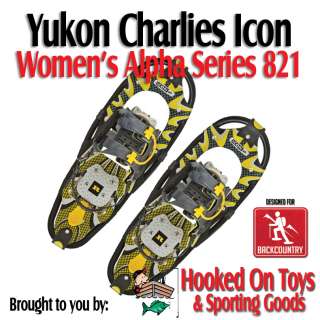 Yukon Charlies Icon Alpha Series Womens 821 Snowshoes   8x21 
