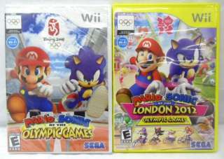 Nintendo Wii Mario & Sonic At The Olympic Games Beijing 2008 London 