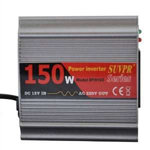  12V to AC 220V DY 8102 Car Power Inverter + USB Port