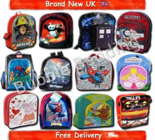 Various TV Cartoon Character Backpacks *Brand New*  