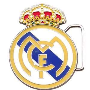  Real Madrid FC Football Club Enamel Belt Buckle Soccer Fan 