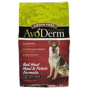  AvoDerm Natural Grain Free Red Meat Meal & Potato Formula 