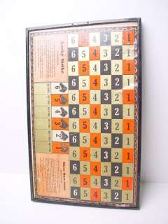 Vintage 1933 Lindstrom Lucky Strike / Horse Race Game  