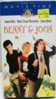 Benny & Joon [VHS] Johnny Depp, Mary Stuart Comedy MGM Movie time 