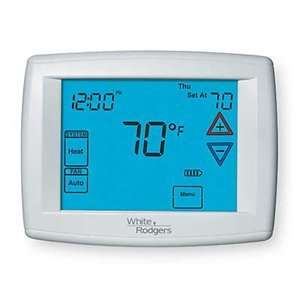  White Rodgers 1F95 1271 Prog Heat Pump Thermostat: Home 